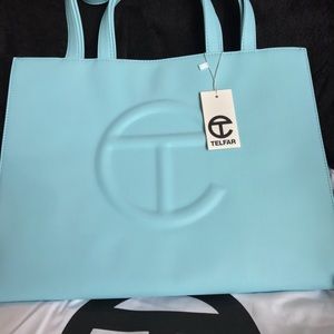 TELFAR BAG - Pool Blue - Medium